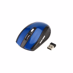 Mini 2.4 GHz Wireless Optical Mouse Portable Mice Wireless USB Mouse For PC Laptop Notebook - 315 blue