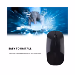 2.4GHz USB Computer Wireless Mouse for laptop Silent Bluetooth Mouse PC Mouse Rechargeable Mouse USB Optical For PC NEW - Pink