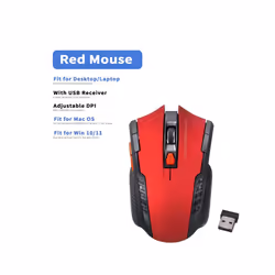 2.4GHz Wireless Mouse Optical Mice Mouse Gaming with USB Receiver Gamer 2000DPI 6 Buttons Mouse For Computer Laptop Accessori ...