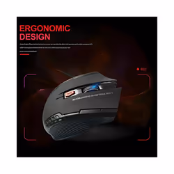 2.4GHz Wireless Mouse Optical Mice Mouse Gaming with USB Receiver Gamer 2000DPI 6 Buttons Mouse For Computer Laptop Accessories - Red