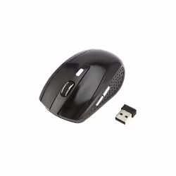 Mini 2.4 GHz Wireless Optical Mouse Portable Mice Wireless USB Mouse For PC Laptop Notebook - 315 black