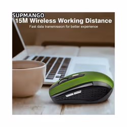Mini 2.4 GHz Wireless Optical Mouse Portable Mice Wireless USB Mouse For PC Laptop Notebook - 315 black