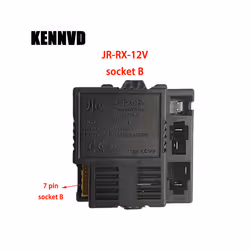 Children Electric Car Receiver and Remote Control,Universal JR Remote Control and Receiver,Children - JR-RX-12V B