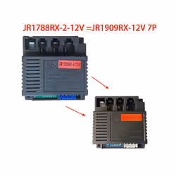 Children Electric Car Receiver and Remote Control,Universal JR Remote Control and Receiver,Children - JR1909RX-12V