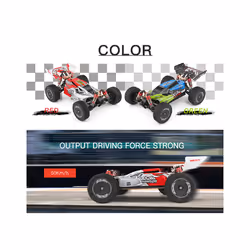 WLtoys 144001 A959B Racing RC Car 70KM/H 2.4G 4WD Electric High Speed Car Off-Road Drift Remote Control - A959-B 1Battery