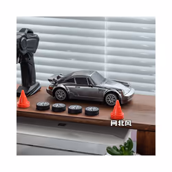 Dodge Hellcat Professional Rc Remote Control Car Rc Drift Racing Four-Wheel Drive High-Speed Toy Car - Metallic silver