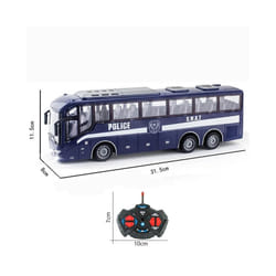 Children Remote Controlled Bus Simulation Car School Bus Model Wireless Remote Controlled Boy Electric - purple