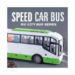 Children Remote Controlled Bus Simulation Car School Bus Model Wireless Remote Controlled Boy Electric - purple