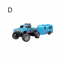1/64 Variable Speed Racing Mini Remote Control Car Electric Four-wheel Drive Off-road Drift Car Alloy - Blue