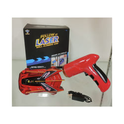 Children's remote-controlled infrared laser induction wall climbing car racing model children's toys - Red