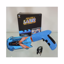 Children's remote-controlled infrared laser induction wall climbing car racing model children's toys - Blue