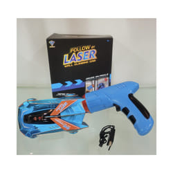 Children's remote-controlled infrared laser induction wall climbing car racing model children's toys - Blue