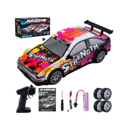 AE86 Remote Control Car Racing Vehicle Toys For Children 1:20 4WD 2.4G High Speed GTR RC Electric Drift - S204B-Purple