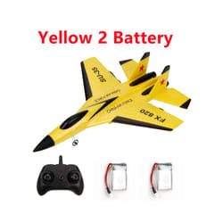 FX-620 SU-35 RC Remote Control Airplane 2.4G Remote Control Fighter Hobby Plane Glider Airplane EPP - Yellow-SU35-2B