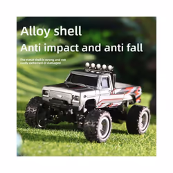 1/64 Variable Speed Racing Mini Remote Control Car Electric Four-wheel Drive Off-road Drift Car Alloy - Orange