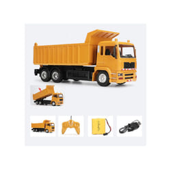 1:24 Remote Control Truck Crane Toys 2.4G RC Lift Simulation Engineering Crane Eletric Model Children's - 3824 dump truck