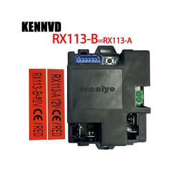 12V Weelye  Children Electric Ride on Car Vehicle Remote Control Receiver Control Box Unit Motherboard - 12V RX113