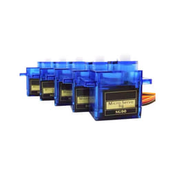 1-10Pcs SG90 9G Micro Servo Motor Control For RC Model Airplane Fixed Wing Helicopter Robot Arm Toy - 360 Degrees 10Pcs
