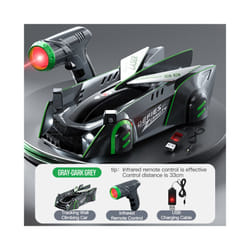 Light Chasing Wall Climbing Car Infrared Sensor Remote Control Car Wall Car Four-wheel Drive Toy Racing - 0045rlr-733s