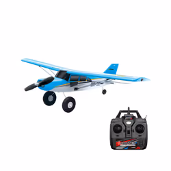 Qidi560 Moore M7 Off-road RC Plane 4CH Brushless Remote Control Airplane Fixed Wing Aircraft Model EPP - Blue
