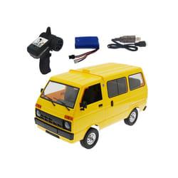 1/10 Wpl D42 Rc Car 2.4g Simulation Van Drift Truck Led Remote Control Vehicle Off-road Tj110 Rc Car - yellow B1