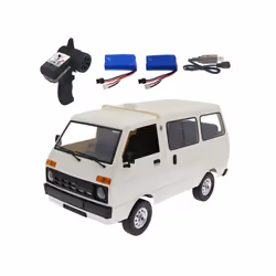 1/10 Wpl D42 Rc Car 2.4g Simulation Van Drift Truck Led Remote Control Vehicle Off-road Tj110 Rc Car - yellow B1