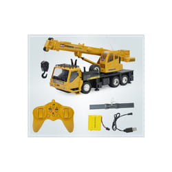 1:24 Remote Control Truck Crane Toys 2.4G RC Lift Simulation Engineering Crane Eletric Model Children's - 3822 heavy crane