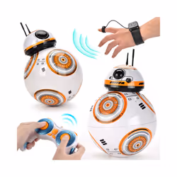RC Robot 2.4G Radio Remote Control With Sound Watch Gesture Induction Sensor Intelligent Robot Car Model - No original box