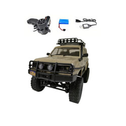 WPL C54-1 4WD 2.4G Off-road Car LC80 Remote Control Car RC Crawler Buggy Moving Machine Kids Battery - C54-1 Yellow
