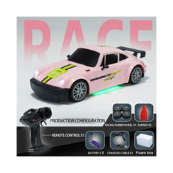 Rc drift GT 911 remote control car, a remote control drift racing car with four-wheel drive, a children's - Pink-3Battery
