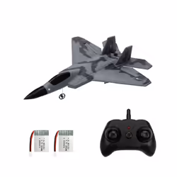 RC Plane SU35 2.4G With LED Lights Aircraft Remote Control Flying Model Glider Airplane FX622 EPP Foam - 2B Red