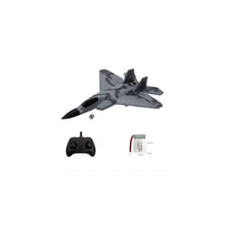 RC Plane SU35 2.4G With LED Lights Aircraft Remote Control Flying Model Glider Airplane FX622 EPP Foam - 1B Black
