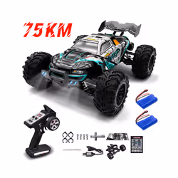 1:16 75KM/H or 50KM/H 4WD RC Car with LED Remote Control Cars High Speed Drift Monster Truck for Kids - 16101 -Purple-1B