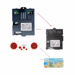 G6B G50B BDM CSG4MS Children Electric Ride on Car Remote Control Receiver Controller Motherboard Transmitter - G50B SET