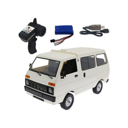 1/10 Wpl D42 Rc Car 2.4g Simulation Van Drift Truck Led Remote Control Vehicle Off-road Tj110 Rc Car - White B1