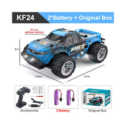 ZWN 1/20 KF24 RC Car With LED Light 2.4G Off-Road  Remote Control Climbing Vehicle Outdoor Cars Toys - KF24 2B Original Box