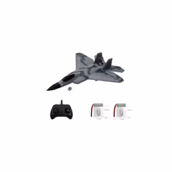 RC Plane SU35 2.4G With LED Lights Aircraft Remote Control Flying Model Glider Airplane FX622 EPP Foam - 2B Black