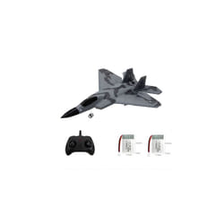 RC Plane SU35 2.4G With LED Lights Aircraft Remote Control Flying Model Glider Airplane FX622 EPP Foam - 2B Black