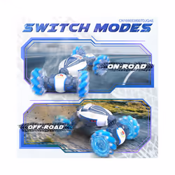 1:18 Drift Remote Control Car for Kids Toy Car Radio Watch Gesture Sensor RC Stunt Car Off Road with - Black Car