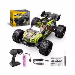 1:20 Off Road RC Car 2.4G Radio Remote Control Cars RTR High Speed Climbing Drift Remote Control Monster - S767-Green