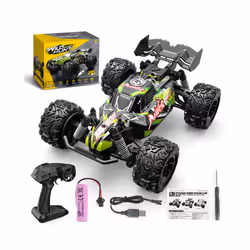1:20 Off Road RC Car 2.4G Radio Remote Control Cars RTR High Speed Climbing Drift Remote Control Monster - S757-Green