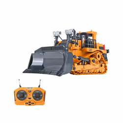 RC Excavator 1/20 2.4GHz 11CH RC Construction Truck Engineering Vehicles Educational Toys for Kids with - RC Bulldozer