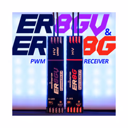 Radiomaster 2.4GHz ELRS PWM Receiver V 8CH ExpressLRS RX For RC Fixed Wing Aircraft Car - ER6