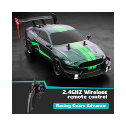 2.4G Rc Cars 4WD RC Drift Car Toy GTR Model Soft Shell Remote Control Racing Car kids Toys for Boys - Mustang-CN