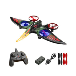 L0712 RC Plane 2.4G Remote Control Aircraft Gravity Sensing Helicopter Glider with Light EPP Foam Fighters - C With 1 Battery