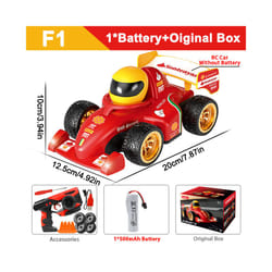 ZWN F1 2.4G RC Drift Car 4WD Remote Control Car High Speed Four Wheel Drive Radio Controlled Mini Racing - F1 Red 1B Box