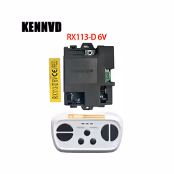 12V Weelye  Children Electric Ride on Car Vehicle Remote Control Receiver Control Box Unit Motherboard - 6V RX113 SET