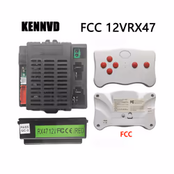 12V Weelye  Children Electric Ride on Car Vehicle Remote Control Receiver Control Box Unit Motherboard - 12V RX113 SET