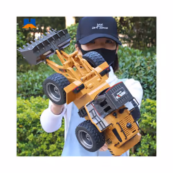 Huina 1520 1:18 RC Tractor Shovel Toy Rc Forklift Truck Engineering Car Toy Toys for Children Boy Toys - HUINA 1520 upgrade