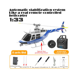 RC ERA C138 1:36 Remote Control Simulation RC Bell 206 Helicopter Altitude Hold 2.4g Genuine 6axis Gyro - RC C138ZCPRO BLUE 1B